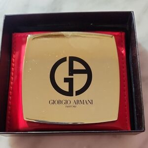Giorgio Armani Gold Compact Accessory